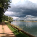 Voie bleue bord de Saône